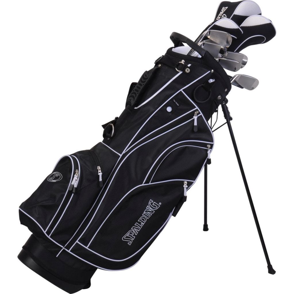 Spalding True Black 14-delige Golfset Steel Shaft Heren - De Sport Outlet
