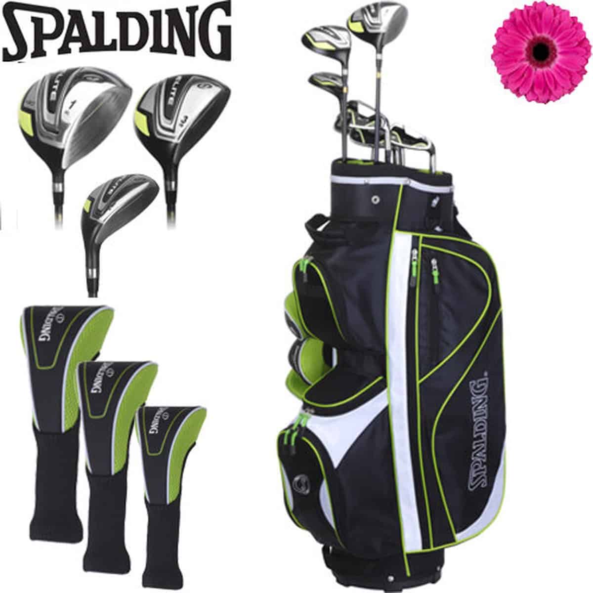 Spalding Elite Volledige Golfset - Dames - Rechtshandig - Graphite - 14 delig