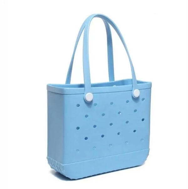 Sorprese Strandtas & Weekendtas XL - Lichtblauw - EVA Waterdicht & Zandproof - Afbeelding 2