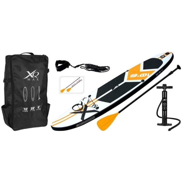 XQ Max SUP Board - Opblaasbaar Paddle Board - 320x76x15 cm - Oranje