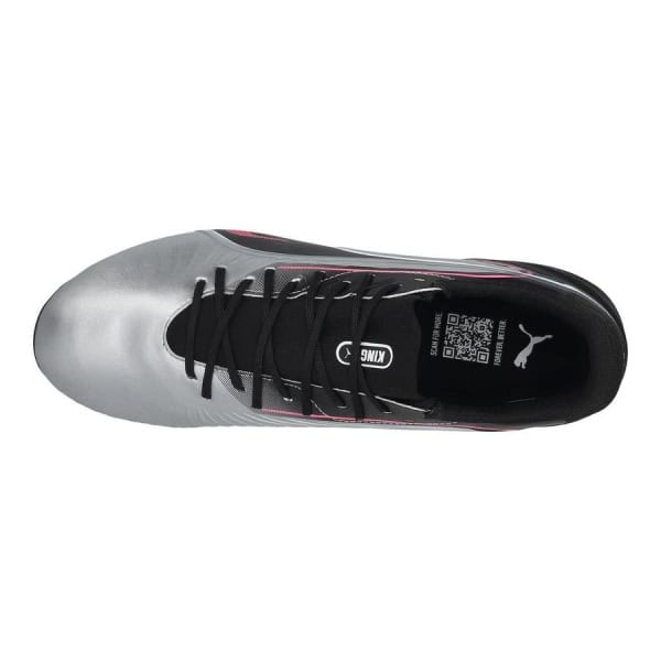 PUMA King Match FG/AG - Voetbalschoenen - Silver / Black / Sun Struck / White - Afbeelding 8